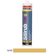 Immagine di silicone neutro color ml. 300 ral 1002 silirub giallo sabbia                                                                                           