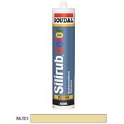 Immagine di silicone neutro color ml. 300 ral 1015 silirub avorio chiaro                                                                                           