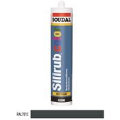Immagine di silicone neutro color ml. 300 ral 7012 silirub grigio basalto                                                                                           
