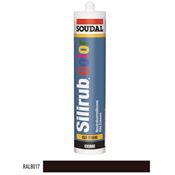 Immagine di silicone neutro color ml. 300 ral 8017 silirub marrone cioccolata                                                                                           