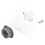 Immagine di ZIF.80M7 GR/MI V100SW/G - maniglia per cassetto interno per TANDEMBOX intivo/antaro bianco 