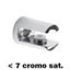 Immagine di reggimensole morsetto tonde zm d.18x24 cromo s. x cristalli fino mm.  7                                                                                           