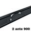 Immagine di Kit Switch per ante scorrevoli in linea 900 mm alluminio anodizzato nero 