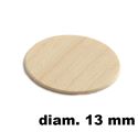 Immagine di tappi adesivi abs diam. mm. 13 acero  257 foglio 20 tappi                                                                                           