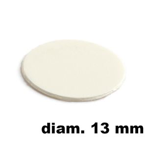 Immagine di tappi adesivi abs diam. mm. 13 bianco 11164 foglio 20 tappi                                                                                           