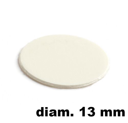 Immagine di tappi adesivi abs diam. mm. 13 bianco 11164 foglio 20 tappi                                                                                           