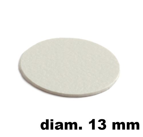 Immagine di tappi adesivi abs diam. mm. 13 grigio 93562 foglio 20 tappi                                                                                           