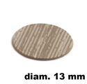 Immagine di tappi adesivi abs diam. mm. 13 limba c295plr2 foglio 20 tappi                                                                                           