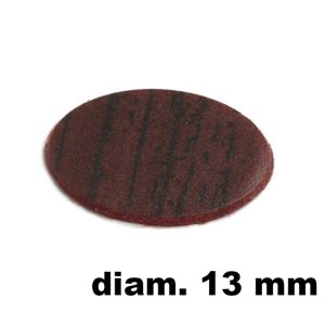 Immagine di tappi adesivi abs diam. mm. 13 mogano  988 foglio 20 tappi                                                                                           