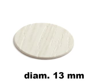 Immagine di tappi adesivi abs diam. mm. 13 olmo 40037 foglio 20 tappi                                                                                           