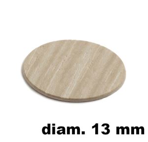Immagine di tappi adesivi abs diam. mm. 13 olmo 40038 foglio 20 tappi                                                                                           