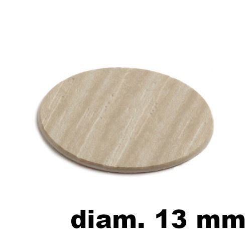 Immagine di tappi adesivi abs diam. mm. 13 olmo 40038 foglio 20 tappi                                                                                           