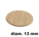Immagine di tappi adesivi abs diam. mm. 13 rovere  4648 foglio 20 tappi                                                                                           