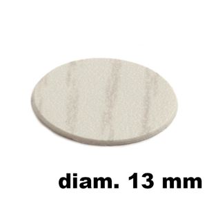 Immagine di tappi adesivi abs diam. mm. 13 rovere  4663 foglio 20 tappi                                                                                           