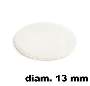 Immagine di tappi adesivi abs diam. mm. 13 verniciabile foglio 20 tappi                                                                                           