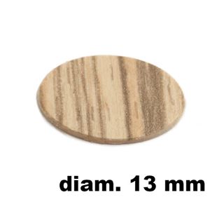 Immagine di tappi adesivi abs diam. mm. 13 zebrano  7004 foglio 20 tappi                                                                                           