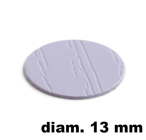 Immagine di tappi adesivi abs diam. mm. 13 lilla 47309plr2 foglio 20 tappi                                                                                           