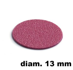 Immagine di tappi adesivi abs diam. mm. 13 rosa  6903 foglio 20 tappi                                                                                           