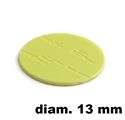 Immagine di tappi adesivi abs diam. mm. 13 verde 78513plr2 foglio 20 tappi                                                                                           