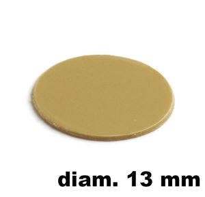 Immagine di tappi adesivi abs diam. mm. 13 verde 78544 foglio 20 tappi                                                                                           