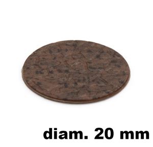 Immagine di tappi adesivi abs diam. mm. 20 marmo 12083 foglio 15 tappi                                                                                           