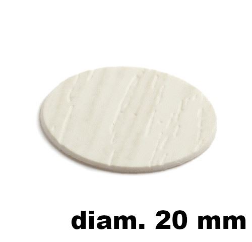 Immagine di tappi adesivi abs diam. mm. 20 olmo 40037 foglio 15 tappi                                                                                           