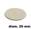 Immagine di tappi adesivi abs diam. mm. 20 trama 21115 foglio 15 tappi                                                                                           