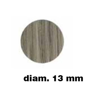 Immagine di = tappi adesivi sfusi mm. 13 rov. gri. - confezione da  20 pezzi