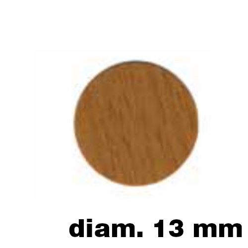 Immagine di tappi adesivi  mm. 13 cil. ch. buste 100 tappi                                                                                           