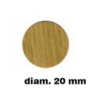 Immagine di tappi adesivi  mm. 20 rovere buste  90 tappi                                                                                           