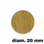 Immagine di tappi adesivi  mm. 20 rovere buste  90 tappi                                                                                           