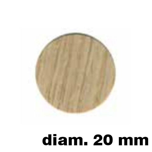 Immagine di tappi adesivi  mm. 20 rov.sbia buste  90 tappi                                                                                           