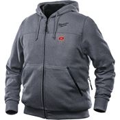 Immagine di Milwaukee M12 HHGREY3-0 (M) Felpa termica colore grigio taglia (M) - senza batteria 