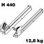Immagine di guarniture vert-move 440 anta 12.8 kg. set 1 anta s/barra                                                                                           