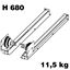 Immagine di guarniture vert-move 680 anta 11.5 kg. set 1 anta s/barra                                                                                           