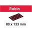 Immagine di fogli abrasivi rubin  80x133 p  50/ 50 busta 50 fogli                                                                                           