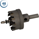 Immagine di fresa a tazza Profit Hm Cutter diametro mm 48 con punta di centraggio 