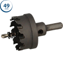 Immagine di fresa a tazza Profit Hm Cutter diametro mm 49 con punta di centraggio 