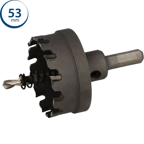 Immagine di fresa a tazza Profit Hm Cutter diametro mm 53 con punta di centraggio 
