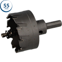 Immagine di fresa a tazza Profit Hm Cutter diametro mm 55 con punta di centraggio 