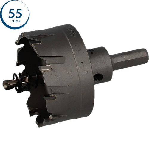 Immagine di fresa a tazza Profit Hm Cutter diametro mm 55 con punta di centraggio 