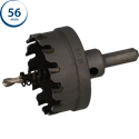 Immagine di fresa a tazza Profit Hm Cutter diametro mm 56 con punta di centraggio 