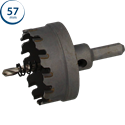 Immagine di fresa a tazza Profit Hm Cutter diametro mm 57 con punta di centraggio 