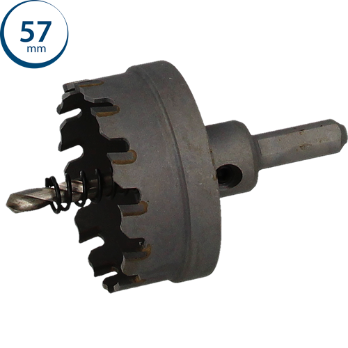 Immagine di fresa a tazza Profit Hm Cutter diametro mm 57 con punta di centraggio 