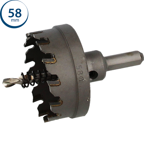 Immagine di fresa a tazza Profit Hm Cutter diametro mm 58 con punta di centraggio 