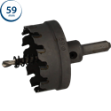 Immagine di fresa a tazza Profit Hm Cutter diametro mm 59 con punta di centraggio 