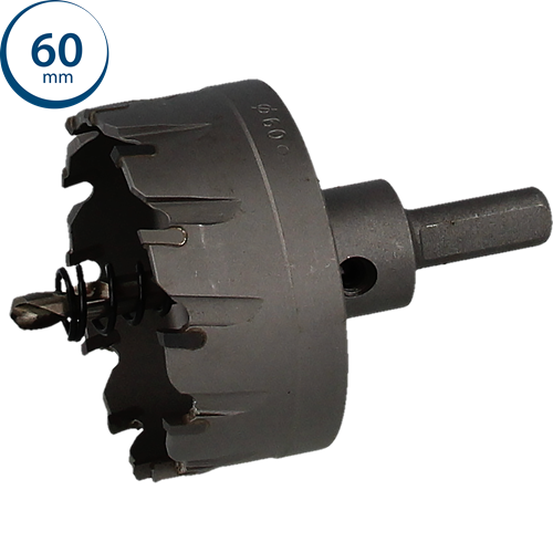 Immagine di fresa a tazza Profit Hm Cutter diametro mm 60 con punta di centraggio 