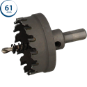 Immagine di fresa a tazza Profit Hm Cutter diametro mm 61 con punta di centraggio 