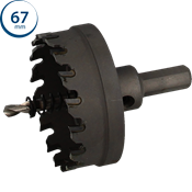 Immagine di fresa a tazza Profit Hm Cutter diametro mm 67 con punta di centraggio 