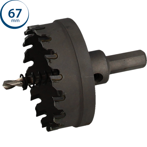 Immagine di fresa a tazza Profit Hm Cutter diametro mm 67 con punta di centraggio 